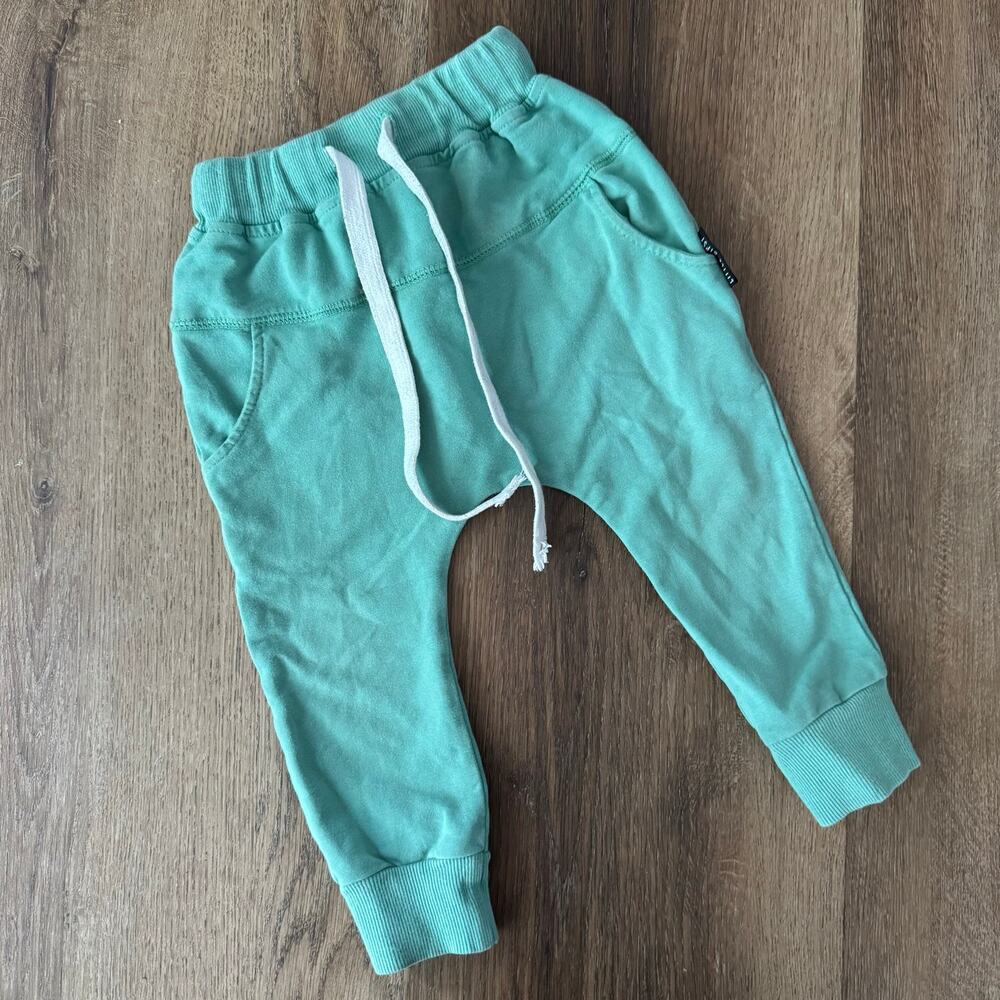 Little Bipsy Harem-style Joggers in a Rare Mint Green Color